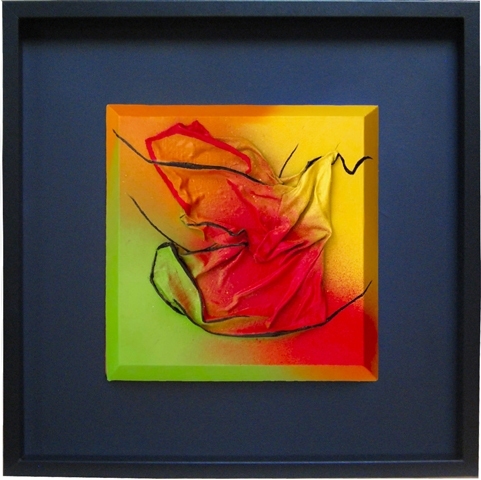 Höstlöv, 52 x 52 cm